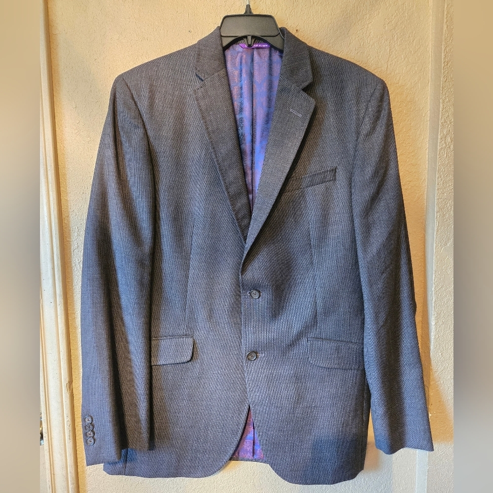 Ted Baker Jarrett CT Gray Sport‎ Coat size 42 L